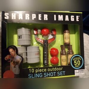 Sharper Image Outdoor Slingshot Set